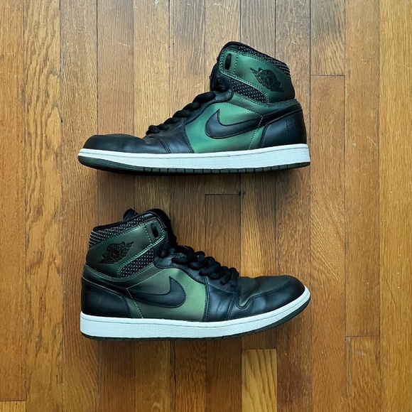 Nike Air Jordan 1 High SB QS Craig Stecyk Black Green 653532-001 Size 11 NDS - Picture 1 of 6